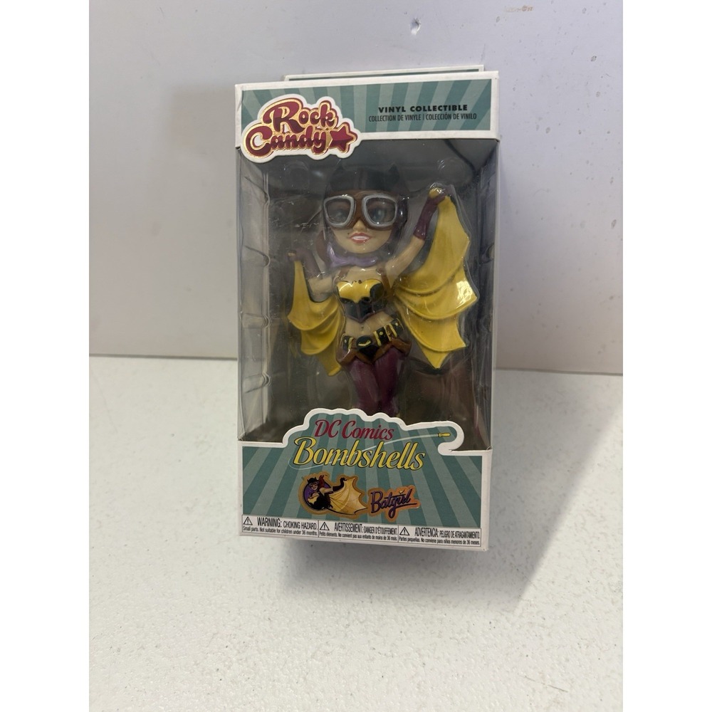 Funko Rock Candy ~ DC BOMBSHELLS BATGIRL VINYL FIGURE ~ DC Comics Universe